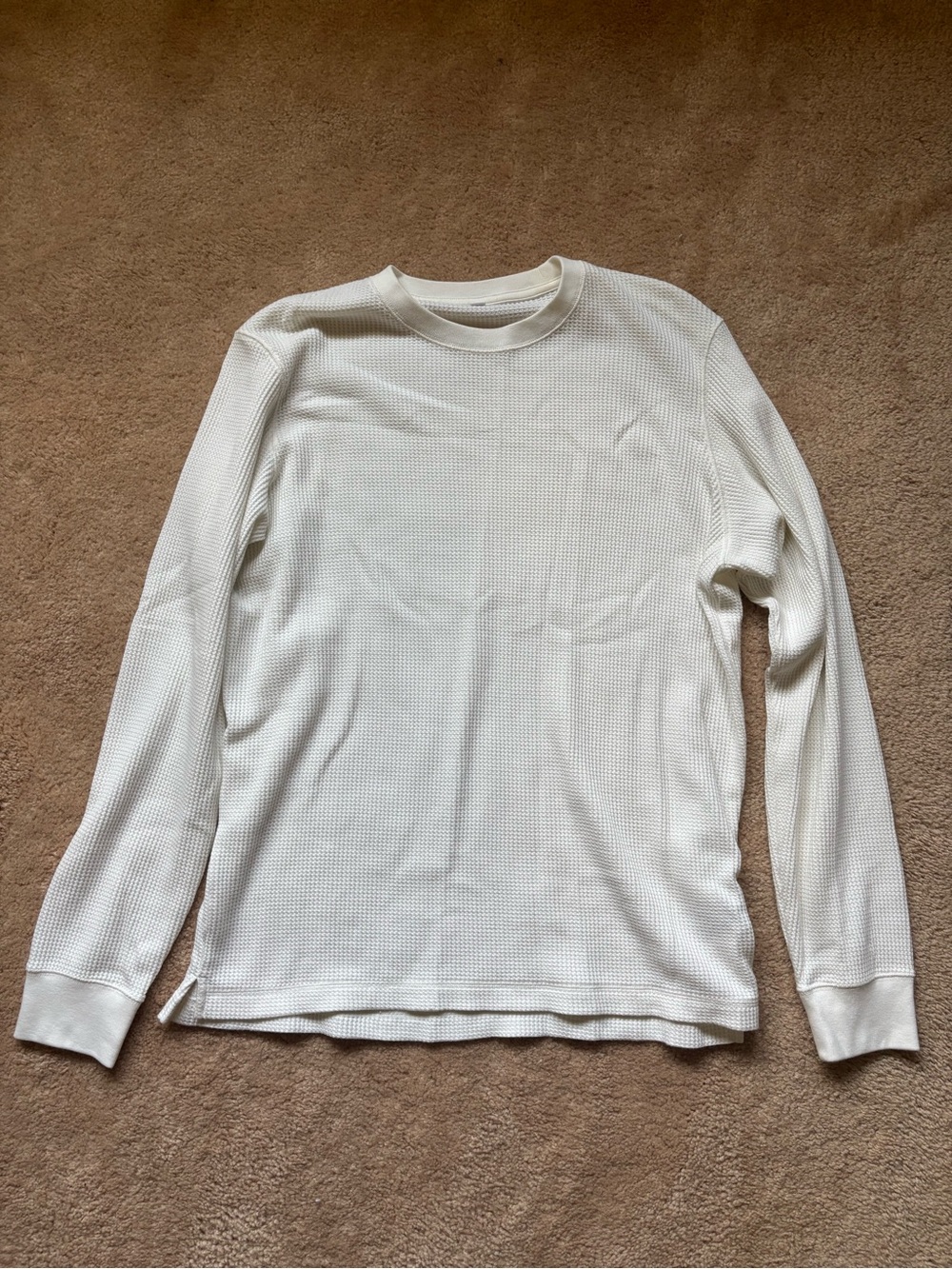 Uniqlo Waffle Long Sleeve Top
